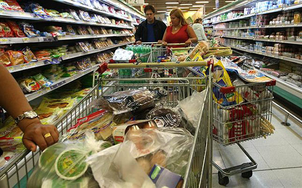 almacenar comida
