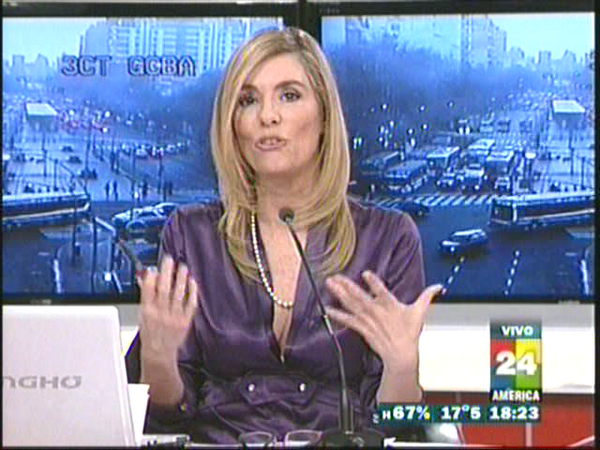 Nicolas Litvinoff con Belen Aramburu